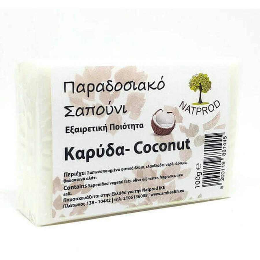 Natprod Кокосове мило для тіла 100гр: ціни та характеристики