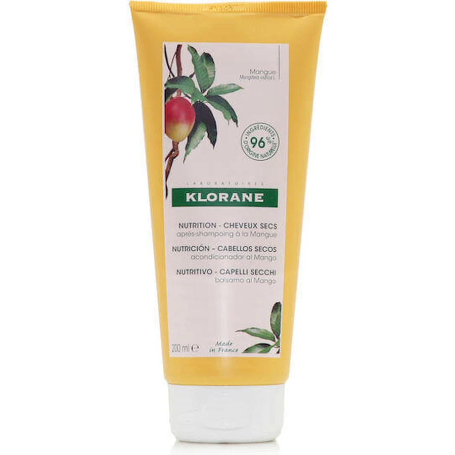 Klorane Mango Reconstruction/Nourishing Conditioner для всех типов волос с маслом манго для питания и эластичности 200 мл: цены и характеристики