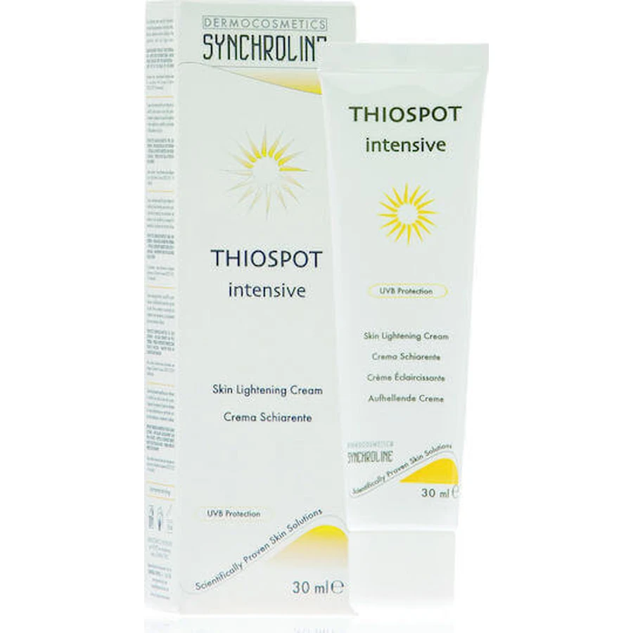 Synchroline Thiospot Интенсивный отбеливающий крем для лица с солнцезащитным фактором (SPF) 10 30 мл: цены и характеристики