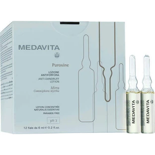 Medavita Puroxine Ампулы для волос против перхоти 12x6 мл