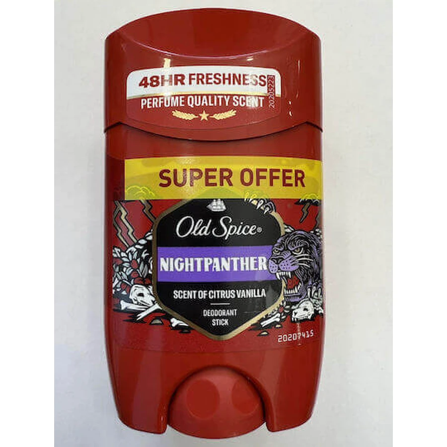 Old Spice Nightpanther Дезодорант-стик без алюминия 2х50 мл: цены и характеристики