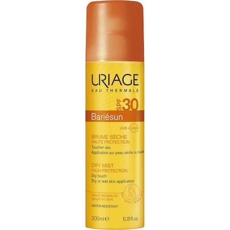 Uriage Bariesun Bariesun Dry Waterproof Sun Protection Mist for Face and Body SPF30 200ml: цены и характеристики