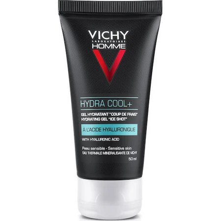 Vichy Homme Hydra Cool+ Hydrating Face Увлажняющий гель для мужчин 48 часов с гиалуроновой кислотой 50 мл: цены и характеристики