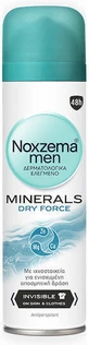 Дезодорант-спрей Noxzema Men Minerals Dry Force Deodorant 48h Дезодорант-спрей 150мл