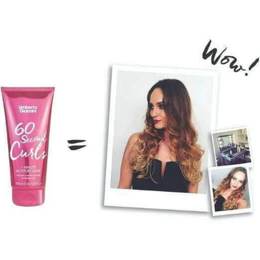 Umberto Giannini 60 Second Moisturising Hair Mask 200ml: цены и характеристики
