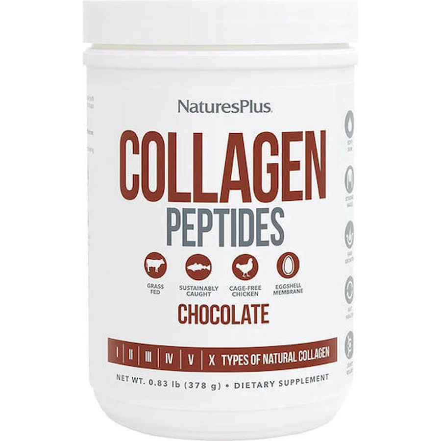 Nature's Plus Коллагеновые пептиды 378 гр Шоколад: цены и характеристики