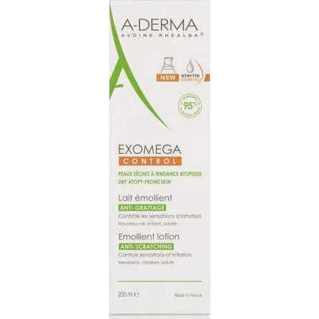A-Derma Exomega Exomega Fluid Увлажняющий регенерирующий лосьон для атопичной кожи 200 мл: цены и характеристики