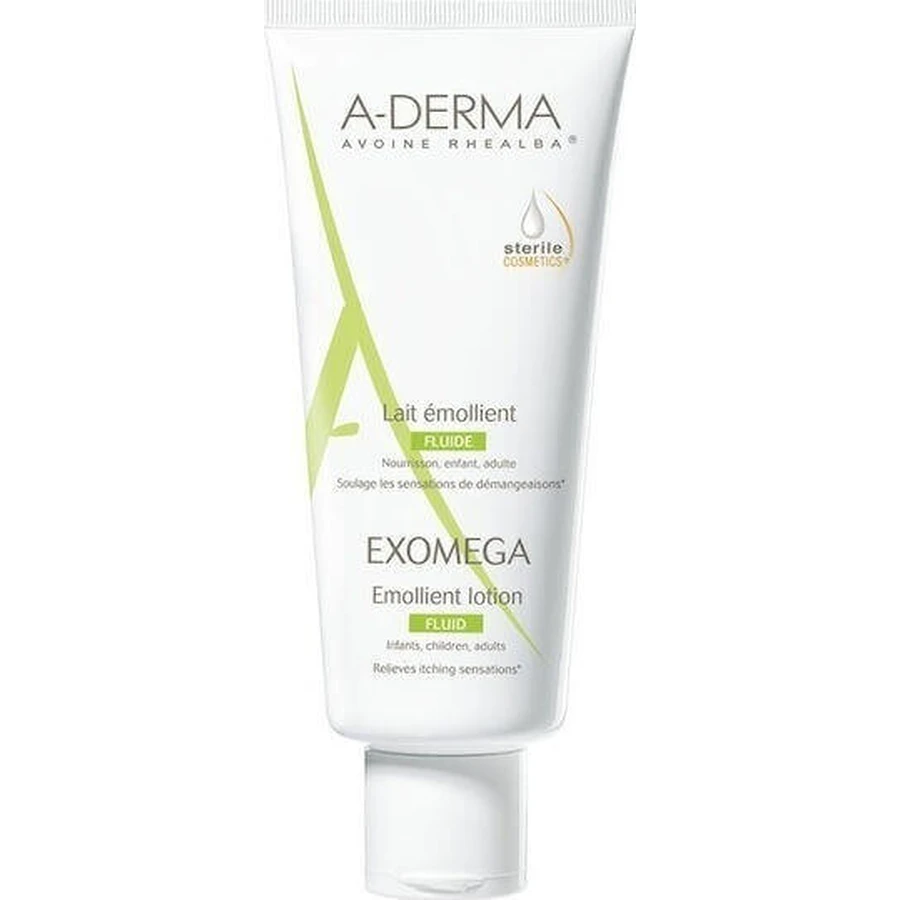 A-Derma Exomega Exomega Fluid Увлажняющий регенерирующий лосьон для атопичной кожи 200 мл: цены и характеристики