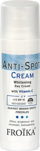Froika Anti-Spot Увлажняющий и отбеливающий дневной крем с SPF15 Против отбеливающих и пигментных пятен с витамином С 30 мл