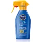 Nivea Sun Kids Protect & Care Водостійкий дитячий сонцезахисний крем-спрей SPF30 300 мл