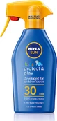 Nivea Sun Kids Protect &amp; Care Водостійкий дитячий сонцезахисний крем-спрей SPF30 300 мл
