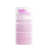 Hello Sunday The Shimmer One Mineral Glow Мінеральні сонцезахисні засоби для обличчя та тіла Стік SPF45 20гр