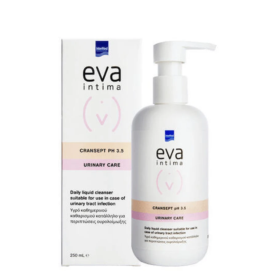 InterMed Eva Інтимна гігієна Cransept pH 3.5 Рідина 250мл: ціни та характеристики