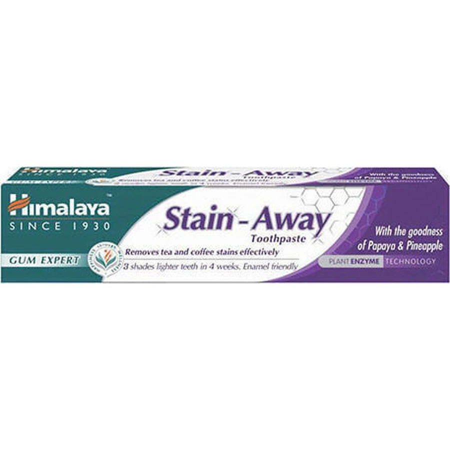 Himalaya Wellness Stain Away Отбеливающая зубная паста 75 мл: цены и характеристики