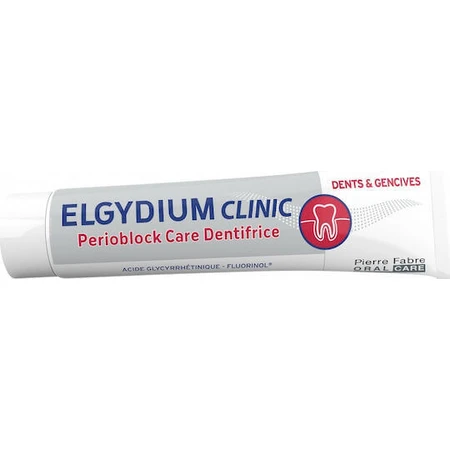 Зубна паста Elgydium Clinic Perioblock Care від гінгівіту 75мл: ціни та характеристики