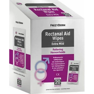 Ректальные салфетки экстра нежные при геморрое Frezyderm Rectanal Aid 20шт