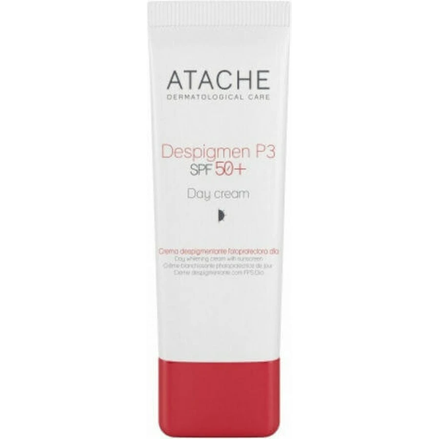 Atache Despigmen P3 Дневной крем для лица с SPF50 от пигментных пятен и отбеливающий с витамином С 30 мл: цены и характеристики