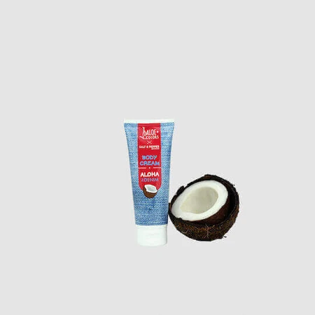 Зволожуючий крем для тіла Aloe Colors Aloha In Denim з гіалуроновою кислотою та ароматом кокоса для всіх типів шкіри 100 мл: ціни та характеристики