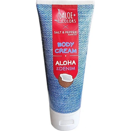 Зволожуючий крем для тіла Aloe Colors Aloha In Denim з гіалуроновою кислотою та ароматом кокоса для всіх типів шкіри 100 мл: ціни та характеристики