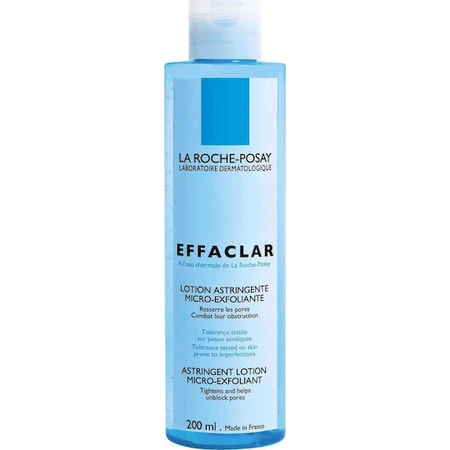La Roche Posay Effaclar Лосьйон для відлущування та очищення обличчя в'яжучий лосьйон з мікропілінгом 200 мл: ціни та характеристики