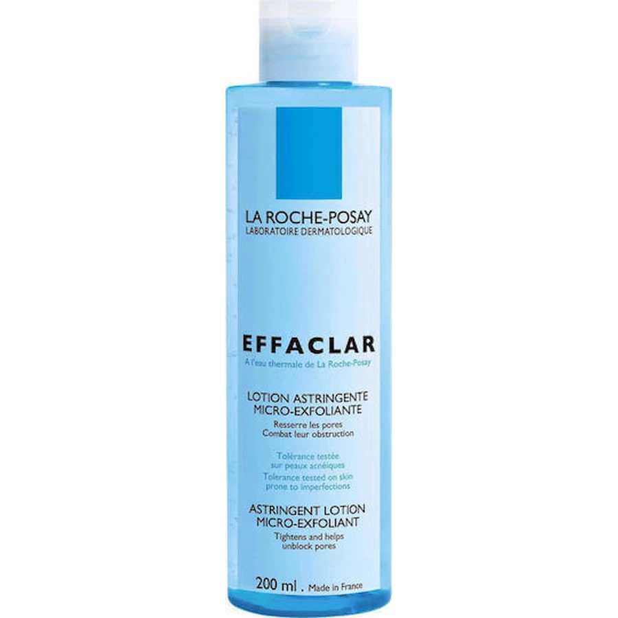 La Roche Posay Effaclar Лосьйон для відлущування та очищення обличчя в'яжучий лосьйон з мікропілінгом 200 мл: ціни та характеристики