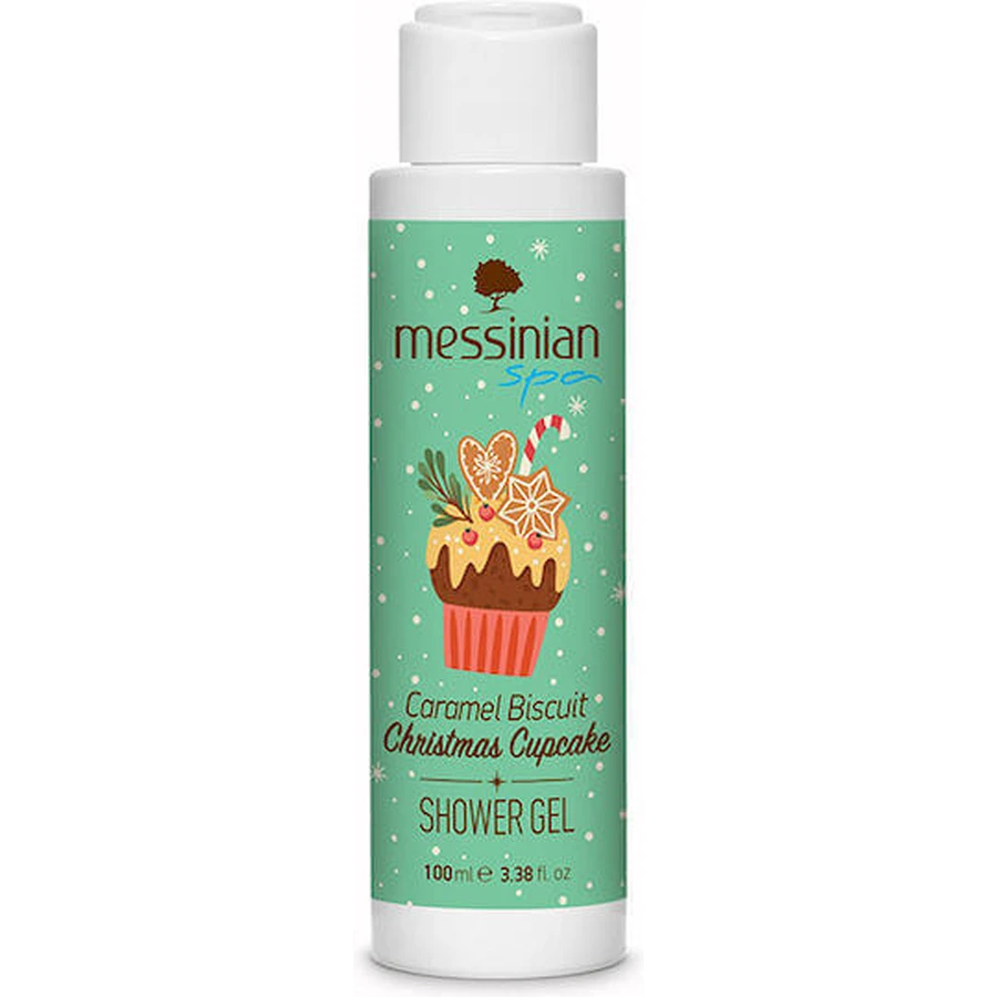 Messinian Spa Messinian Spa Карамельный бисквит Рождественский кекс Гель для тела 100 мл: цены и характеристики