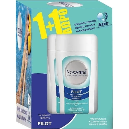 Noxzema Pilot Deodorant 48h Дезодорант ролл-он 2х50 мл: цены и характеристики