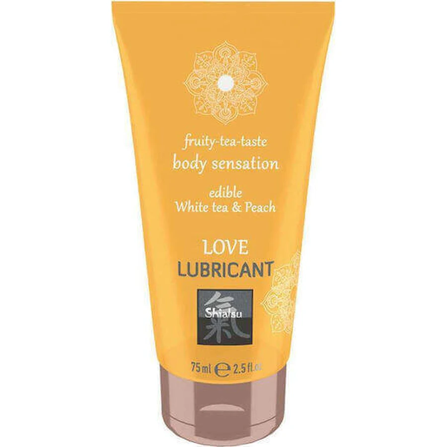 HOT Shiatsu Love Lubricant Гель-змазка з білим чаєм та персиком 75мл: ціни та характеристики