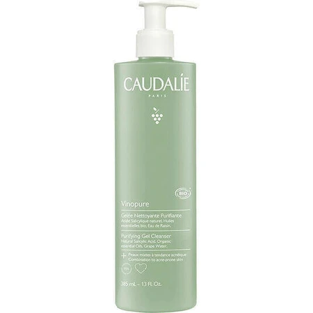 Caudalie Vinopure Гель для обличчя для шкіри, схильної до акне 385мл: ціни та характеристики