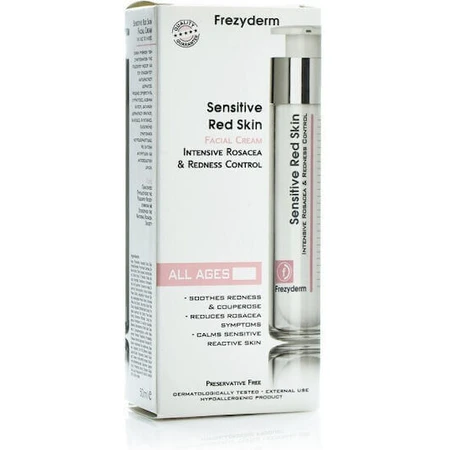 Крем для обличчя Frezyderm Sensitive Red Skin 24h для зволоження, проти акне та почервоніння 50мл: ціни та характеристики