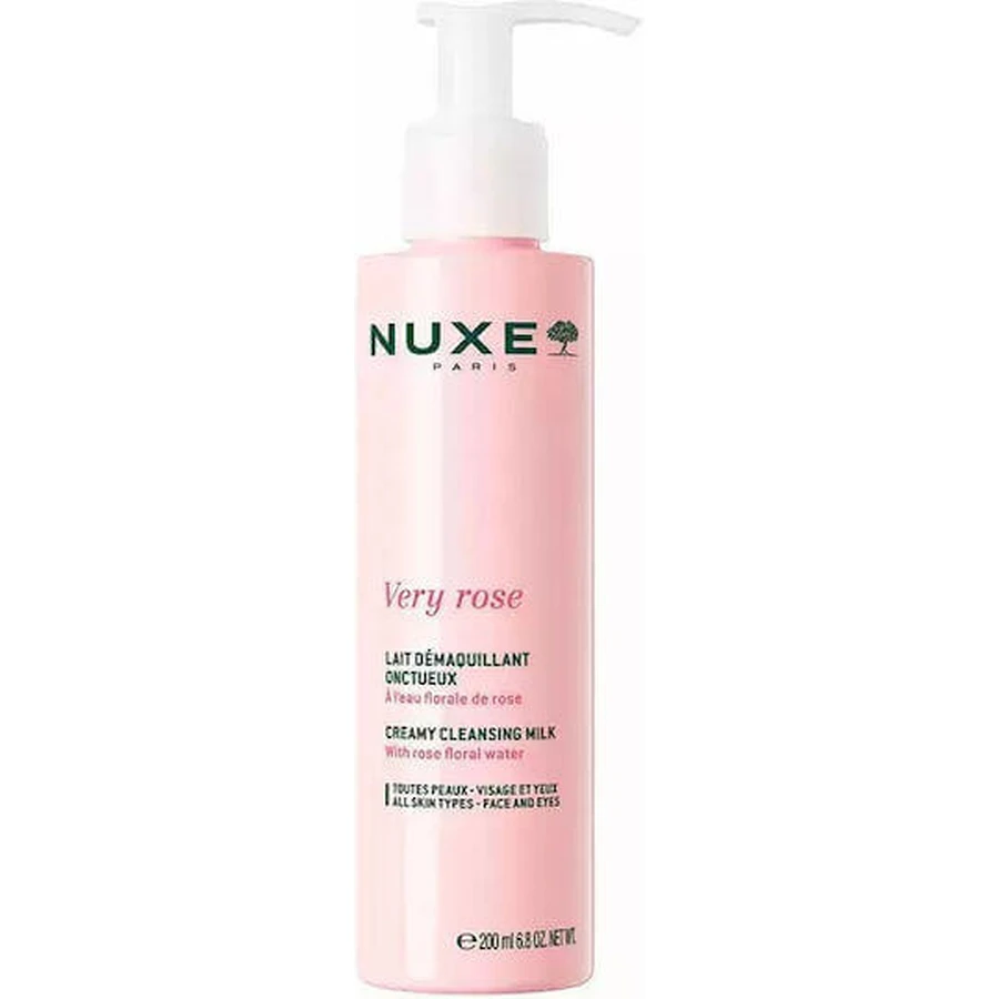 Nuxe Very Rose Емульсія для зняття макіяжу з обличчя 200 мл: ціни та характеристики