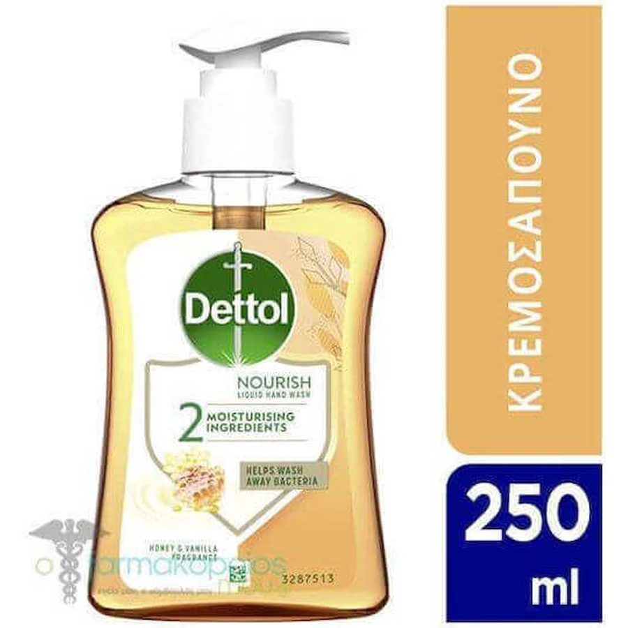 Dettol Крем-мило мед і ваніль 250мл: ціни та характеристики