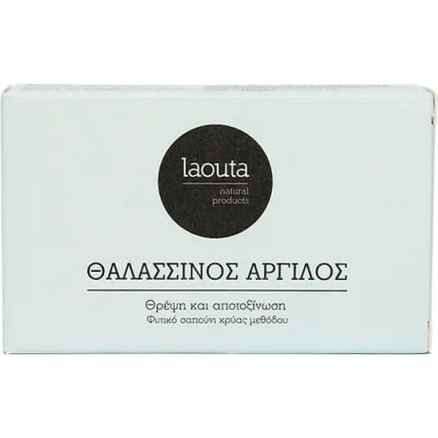 Laouta Natural Products Мило для тіла з морської глини 120гр: ціни та характеристики