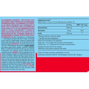 Biotech USA Глюкоманнан + Хром со вкусом без ароматизаторов 225гр