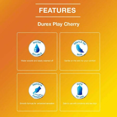 Вагінальний гель-змазка Durex Play Пустотлива вишня 50мл: ціни та характеристики