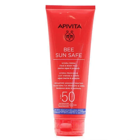 Apivita Hydra Fresh Молочко для тіла Hydra Fresh Молочко для тіла Водостійкий крем для обличчя від сонця SPF50 200 мл: ціни та характеристики