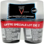 Vichy Homme Anti-Irritation 48h Deodorant 48h Roll-On 2x50ml: цены и характеристики