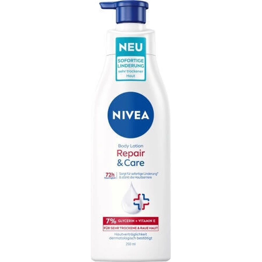 Nivea Repair & Care Зволожуючий лосьйон для тіла для сухої/дуже сухої шкіри 250 мл: ціни та характеристики