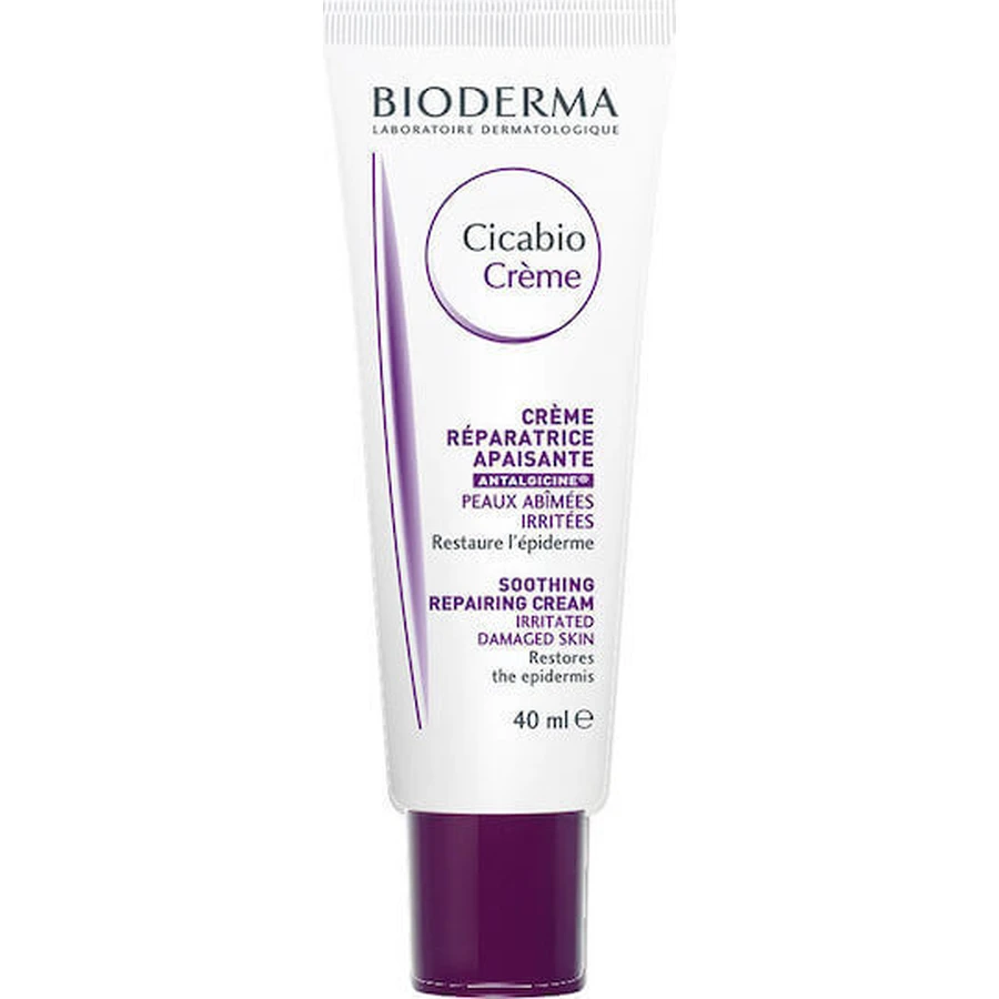 Заспокійливий відновлювальний крем від алергії BioDerma Cicabio Creme 40мл: ціни та характеристики