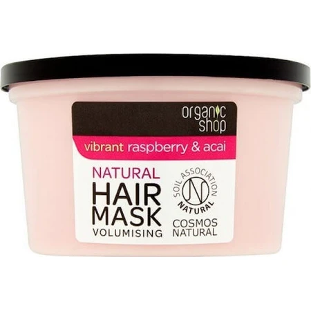Natura Siberica Oganic shop Увлажняющая маска для волос с малиной и акаином 250 мл: цены и характеристики