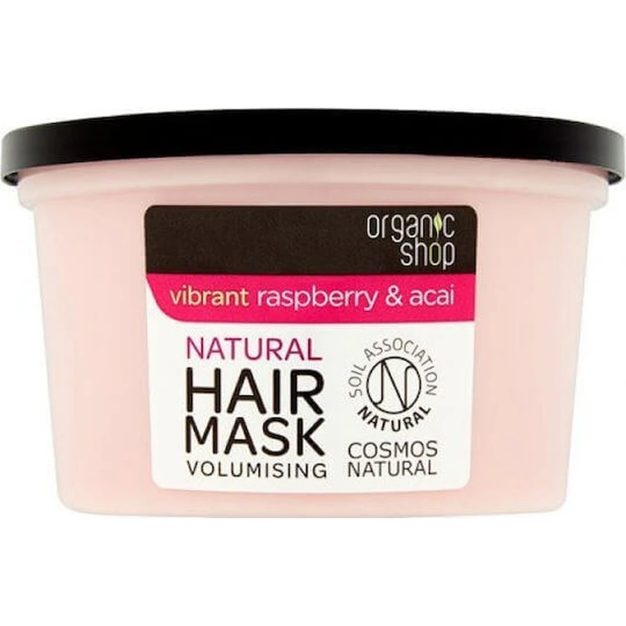 Natura Siberica Oganic shop Увлажняющая маска для волос с малиной и акаином 250 мл: цены и характеристики