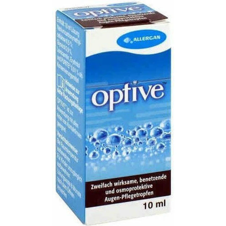 Очні краплі Allergan Optive 10мл: ціни та характеристики