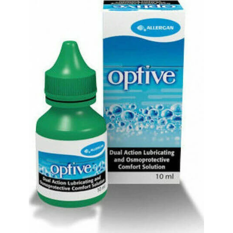 Очні краплі Allergan Optive 10мл: ціни та характеристики