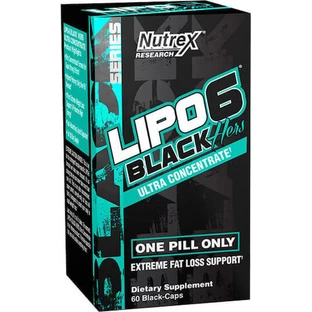 Nutrex Lipo-6 Black Hers Ultra Concentrate с неароматизированным вкусом 60 капс
