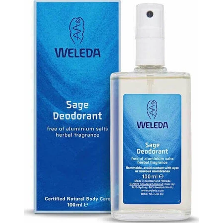 Weleda Шалфей натуральный дезодорант-спрей без алюминия 100 мл: цены и характеристики