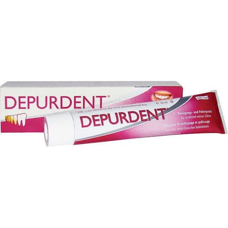 Зубна паста без фтору Emoform Depurdent від зубного нальоту 50 мл: ціни та характеристики