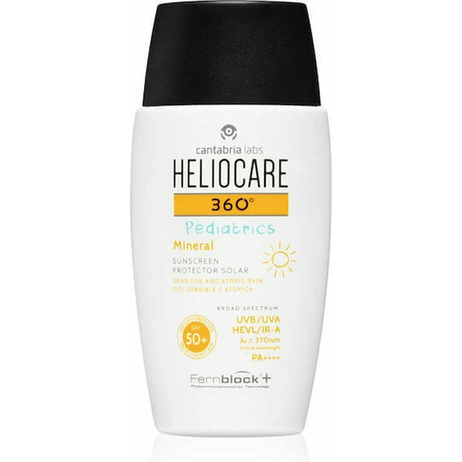 Heliocare Водостійкий дитячий сонцезахисний крем-емульсія SPF50 50мл: ціни та характеристики