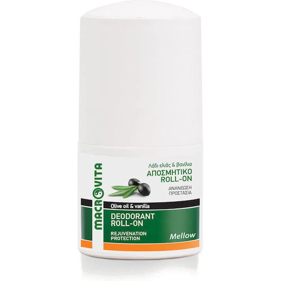 Macrovita Роликовый дезодорант Mellow Olive Oil & Vanilla Roll-on Deodorant 50 мл: цены и характеристики