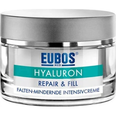 Eubos Repair & Fill Увлажняющий, антивозрастной и тонизирующий дневной крем для лица с гиалуроновой кислотой и пептидами 50 мл: цены и характеристики