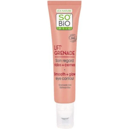 So'Bio Etic Lift'Grenade Smooth + Glow Eye Gel with Retinol 15ml: цены и характеристики